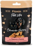 Fitmin For Life Lososové vankúšiky maškrta pre psov a mačky 50 g - Maškrty pre psov