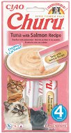 Ciao Churu Cat Pyré z tuňáka a lososa 4 × 14 g - Cat Treats