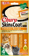 Ciao Churu Cat Skin & Coat Kuřecí pro krásnou srst 4 × 14 g - Cat Treats