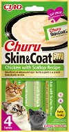 Ciao Churu Cat Skin & Coat Kuřecí s hřebenatkou pro krásnou srst 4 × 14 g - Cat Treats