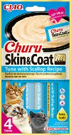 Ciao Churu Cat Skin & Coat Tuňák s hřebenenatkou pro krásnou srst 4 × 14 g - Cat Treats