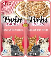 Ciao Churu Cat Twin Packs Tuňák a kuře ve vývaru 2 × 40 g - Cat Treats