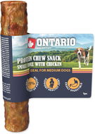 Ontario Protein kuře, žvýkací rolka malá 12,7 cm - Pamlsky pro psy