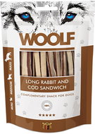 Woolf Soft Rabbit and Pollock Sandwich LONG 100 g - Dog Treats