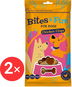 Akinu Bites&Fun Kuřecí chipsy 2 × 85 g - Pamlsky pro psy