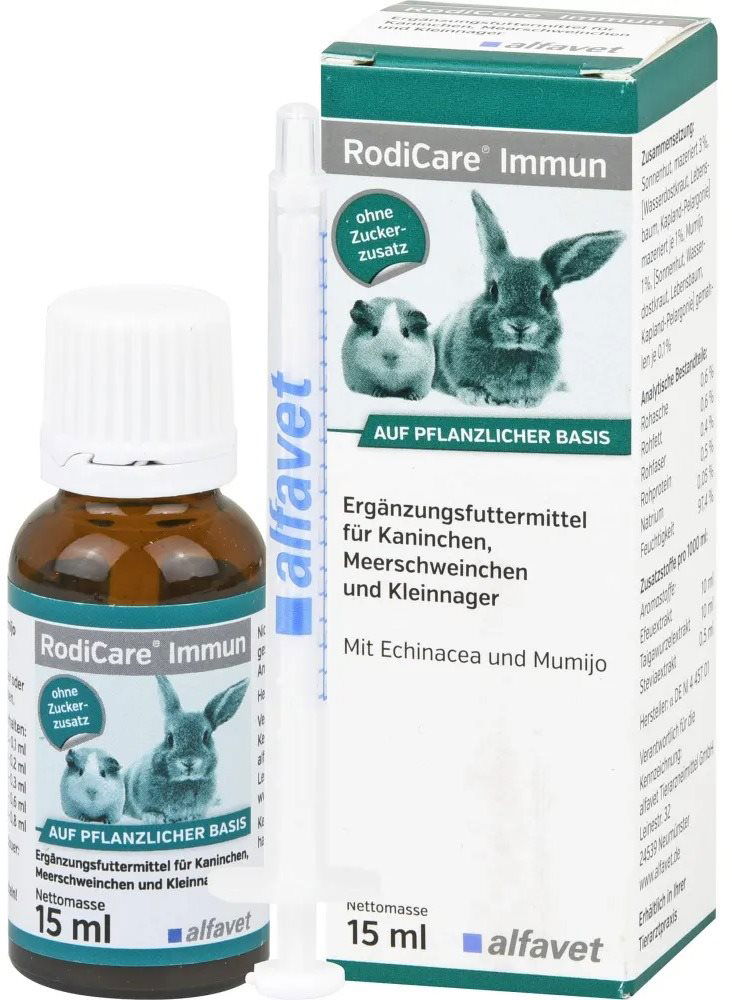 Alfavet RodiCare Immun 15ml - Integratore Immunitario Per Conigli E Cavie - Foto 4