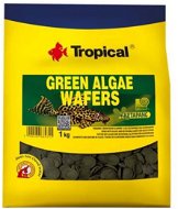 Tropical green algae wafers 1 kg krmivo vo forme oplátok so spirulinou - Krmivo pre akváriové ryby