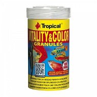 Tropical vitality & color granules 250 ml/138 g krmivo s vyfarbujúcim a vitalizujúcim účinkom - Krmivo pre akváriové ryby