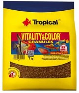 Tropical vitality&color granules 1kg krmivo s vyfarbujúcim a vitalizujícím účinkem - Aquarium Fish Food