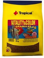 Tropical vitality & color granules 3 kg krmivo s vyfarbujúcim a vitalizujúcim účinkom - Krmivo pre akváriové ryby