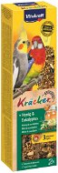 Vitakraft Kracker stredný papagáj med + eukalyptus 2 ks - Maškrty pre vtáky