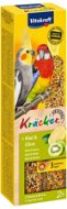 Vitakraft Kracker, stredný papagáj, kiwi + citrus, 2 ks - Maškrty pre vtáky