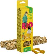 RIO tyčinky pre andulky a drobné exoty s tropickým ovocím 2× 40 g - Maškrty pre vtáky
