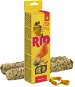 RIO tyčinky pre kanáriky s medom a semienkami 2× 40 g - Maškrty pre vtáky