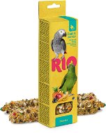 RIO tyčinky pre veľké papagáje s ovocím 2× 90 g - Maškrty pre vtáky