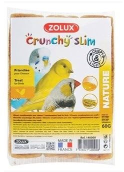 Zolux Crunchy cake slim biscuits for birds 3pcs 60g - Birds Treats - Main image