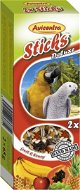 Avicentra, tyčinky veľký papagáj - ovocie+med, 2 ks - Maškrty pre vtáky