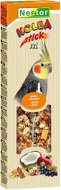 Nestor Bar for medium parrots fruit, nuts 150g XXL 2pcs - Birds Treats