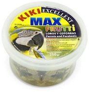 Kiki Max Frutti sušené ovocie pre veľké papagáje a andulky 250 g - Maškrty pre vtáky