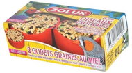 Zolux 2pcs honey cups with food for small exotics 45g - Birds Treats
