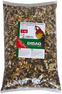 Krmivo pre vtáky Dibaq Kompletná kŕmna zmes pre papagáje 1 kg - Krmivo pro ptáky