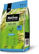Nativia Adult mini – Duck & Rice 3 kg - Granuly pre psov