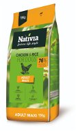 Nativia Adult maxi – Chicken & Rice 15 kg - Granule pro psy