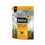 Nativia Real Meat - Chicken & Rice 1 kg - Granule pro psy