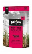 Nativia Real Meat - Beef & Rice 8 kg - Granule pro psy
