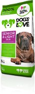 Dog´s Love Senior & light 3 kg - Granuly pre psov