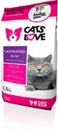 Cat´s Love Castrated 1,5 kg - Granule pre mačky