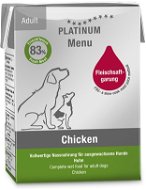 Platinum natural menu chicken kura 375 g - Paštéta pre psov
