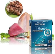 Platinum natural menu fish chicken ryby kura 375 g - Paštéta pre psov
