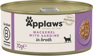 Applaws Canned Cat Food Mackerel and Sardines 70g - Canned Food for Cats