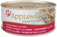 Konzerva pre mačky Applaws konzerva Cat kuracie prsia a kačica  70 g - Konzerva pro kočky