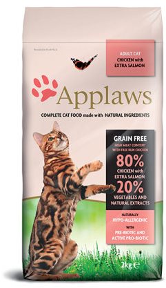 Applaws Dry Food Adult Cat Chicken with Salmon 2kg Cat Kibble