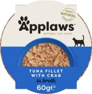 Cat Food in Tray Applaws Bowl Cat Pot Tuna and Crab 60g - Vanička pro kočky