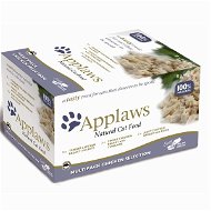 Applaws Bowl Cat Pot Multipack Chicken Selection 8 × 60g - Cat Food in Tray
