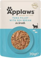 Cat Food Pouch Applaws Cat Food Pouch Tuna and Sea Bream 70g - Kapsička pro kočky