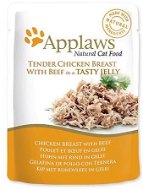 Cat Food Pouch Applaws Cat Food Pouch Jelly Chicken Breast and Beef in Jelly 70g - Kapsička pro kočky