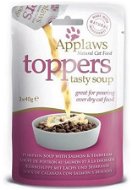 Applaws toppers Cat dýňová polévka s lososem a pražmou 3 × 40 g - Kapsička pro kočky