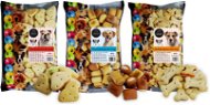 Fine Dog Bakery for Large Breeds of Dogs - 500g Hearts + 500g Rolls + 500g Cubes - Dog Treats