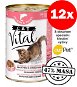 Konzerva Cat Vital 47 % mäsa losos + pstruh 12× 415 g - Konzerva pre mačky