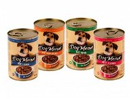 Dog Menue mix balenia – 4 príchute – hovädzie, hydinové, pečeň, kuracie – 20× 415 g - Konzerva pre psov