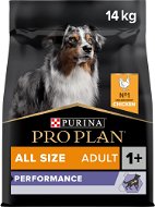 Pro Plan all sizes performance kura 14 kg - Granuly pre psov