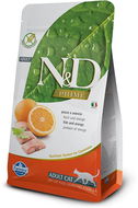 N&D grain free cat adult fish & orange 10 kg - Granule pro kočky