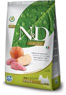 N&D grain free dog adult mini boar & apple 7 kg - Granule pro psy