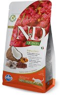 N&D grain free quinoa cat skin & coat herring & coconut 1,5 kg - Granule pre mačky
