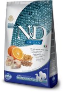 N&D OCEAN low grain dog adult M/L codfish & orange 12 kg - Granule pro psy