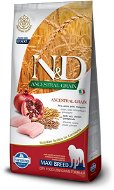 N&D low grain dog adult maxi chicken & Pomegranat 12 kg - Granuly pre psov